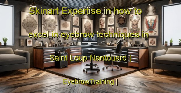 Skinart Expertise in how to excel in eyebrow techniques in Saint Loup Nantouard | EyebrowTraining | EyebrowClasses | SkinartTraining-France